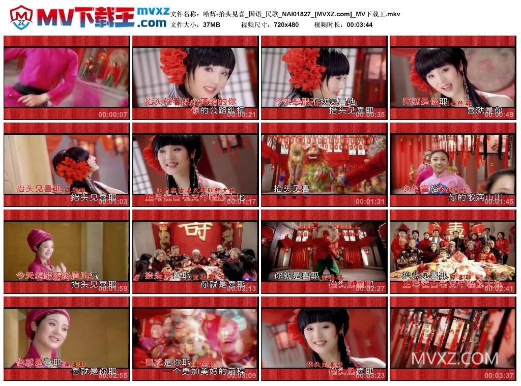 哈辉-抬头见喜_国语_民歌_NAI01827